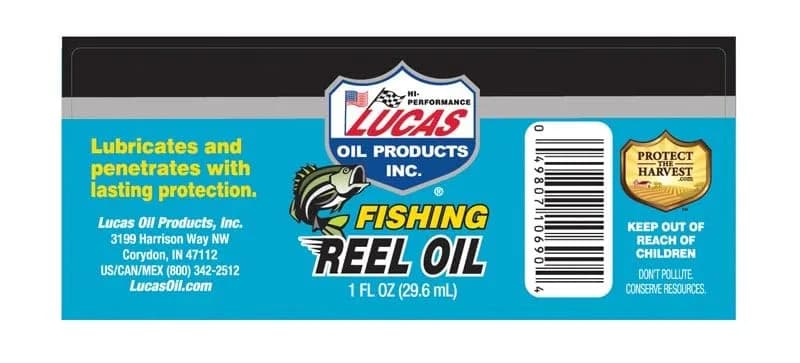 Lucas Oil Fishing Reel Oil - 20 x 1 Fl Oz Bottles | Lubricates & Protects Reels thumbnail 3