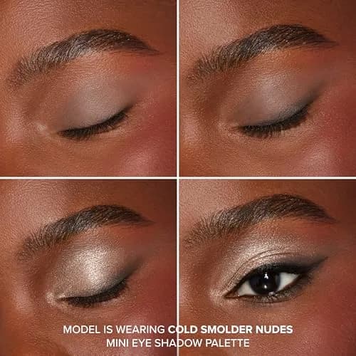 Too Faced Born This Way Natural Nudes Mini Eye Shadow Palette 0.2oz | Creamy, High Pigment Matte + Shimmer Shades thumbnail 5