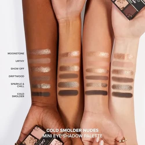 Too Faced Born This Way Natural Nudes Mini Eye Shadow Palette 0.2oz | Creamy, High Pigment Matte + Shimmer Shades thumbnail 7