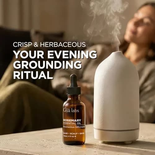 Gya Labs Pure Rosemary Essential Oil 118ml (4 Fl Oz) | Supports Fuller-Looking Hair & Scalp Wellness thumbnail 5