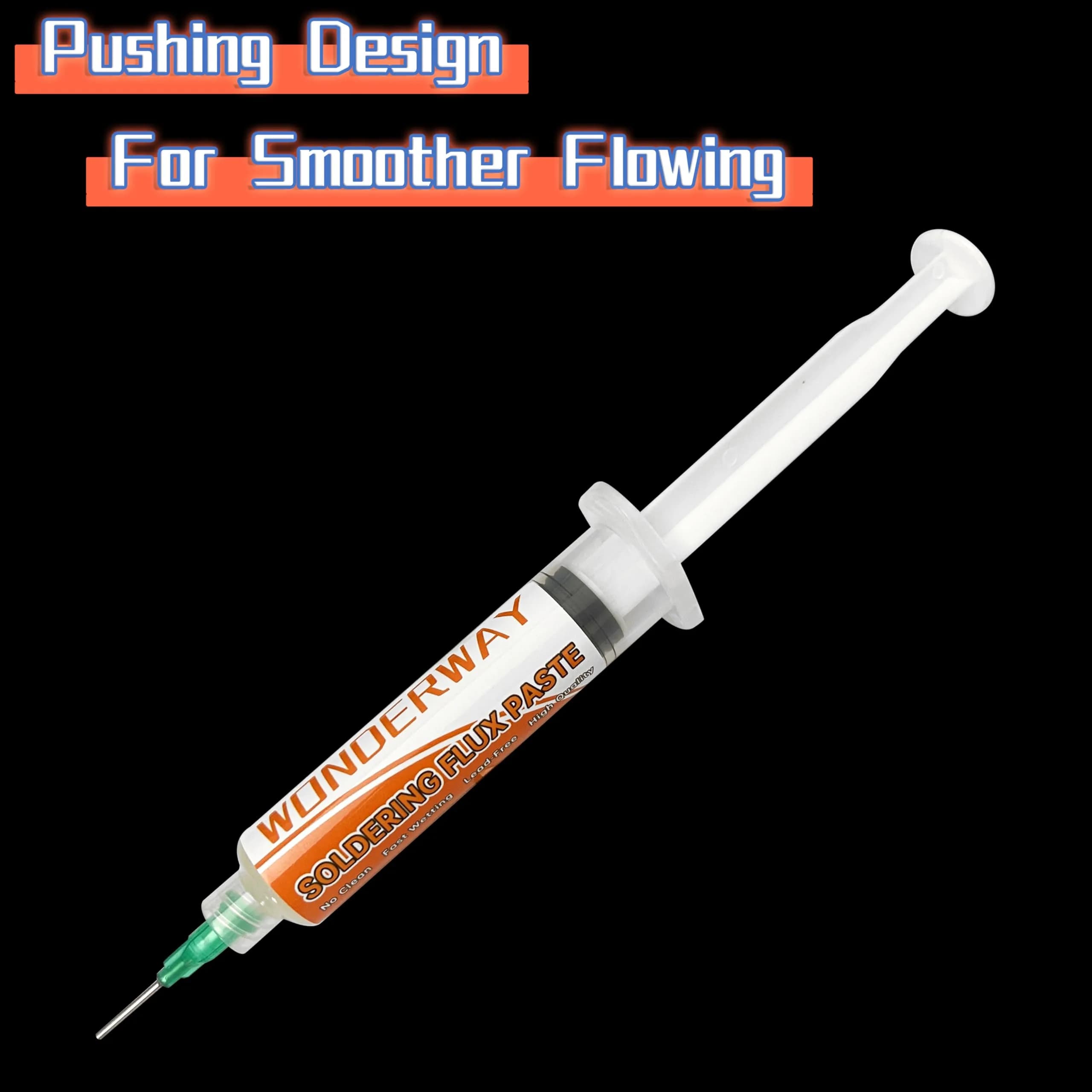 wonderway Sn63/Pb37 T4 Tin Lead Solder Paste 30g & Lead-Free Solder Flux 10cc | No Clean, Strong Viscosity - view 5