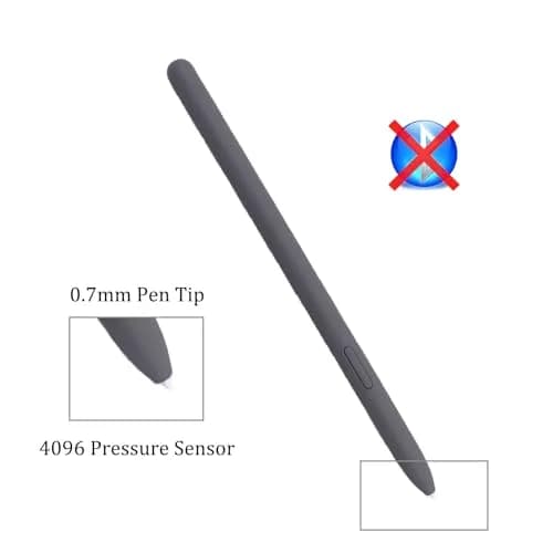 Mingxiong Gray 2Pcs Input Pen for Samsung Galaxy Tab S9 FE | Precise Stylus with Pressure Sensitivity thumbnail 3