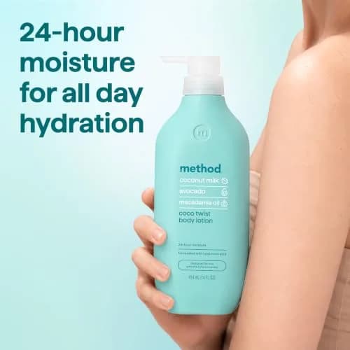 method Coco Twist Body Lotion 414ml (14 fl oz) | 24hr Moisture with Shea Butter & Hyaluronic Acid thumbnail 2