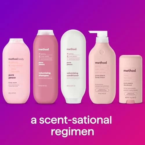 Method Pure Peace Body Lotion 414ml (14 fl oz) | 24hr Moisture with Hyaluronic Acid & Shea Butter thumbnail 6