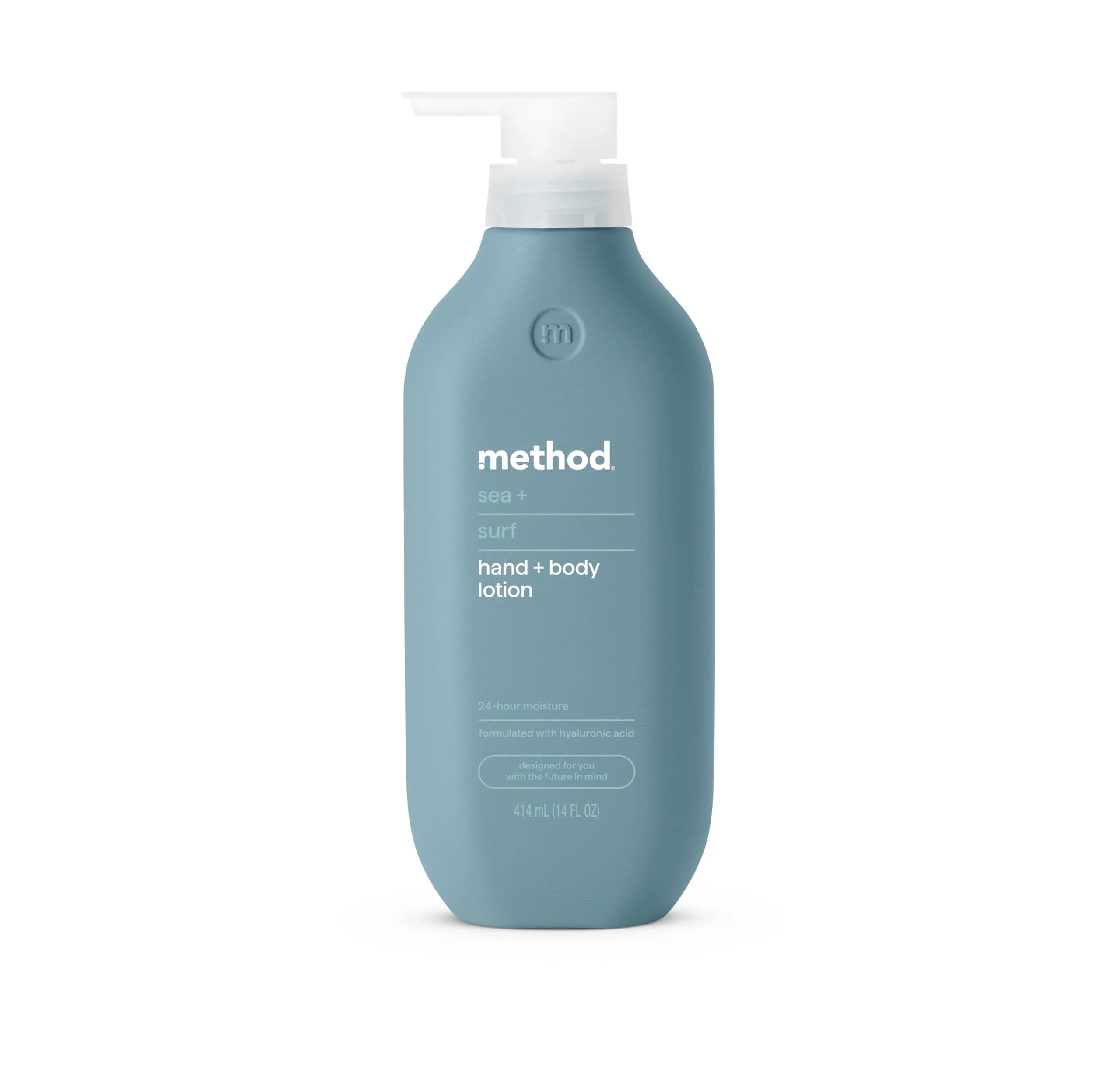 method Men's Sea + Surf Body Lotion 414ml (14 fl oz) | Hydrates Skin All Day - main product image