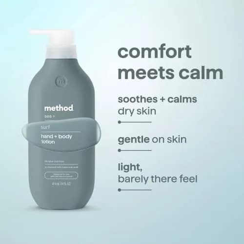 method Men's Sea + Surf Body Lotion 414ml (14 fl oz) | Hydrates Skin All Day thumbnail 6