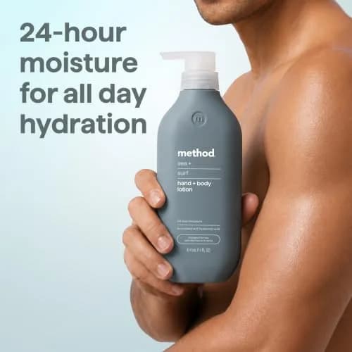 method Men's Sea + Surf Body Lotion 414ml (14 fl oz) | Hydrates Skin All Day thumbnail 2