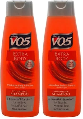 VO5 Extra Body Volumizing Shampoo - 740ml (25 Fl Oz) - Pack of 2 | Rosemary Scented Hair Care thumbnail 1