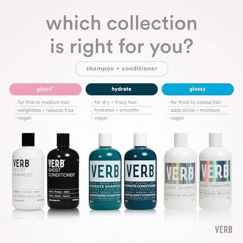 VERB Hydrate Conditioner 12 oz | Moisturize & Detangle Dry Frizzy Hair thumbnail 4