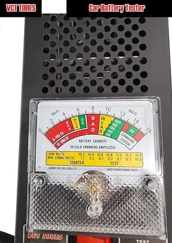 VCT Battery Load Tester 12V & 6V | Accurate Load & Voltage Check for Vehicles thumbnail 3