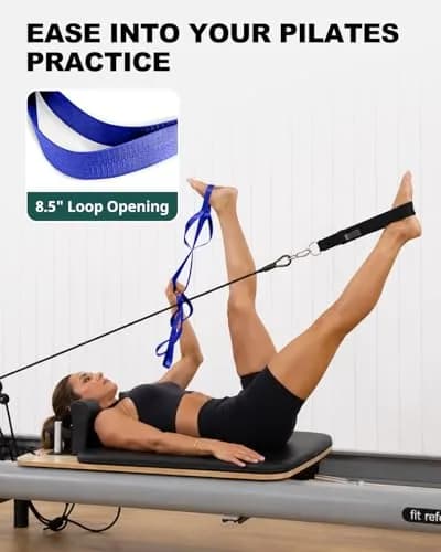 Trideer Stretching Strap with Loops, Yoga Strap, Stretch Bands for Exercise | Durable & Versatile for Flexibility & Recovery thumbnail 4