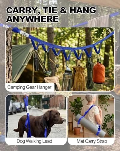 Trideer Stretching Strap with Loops, Yoga Strap, Stretch Bands for Exercise | Durable & Versatile for Flexibility & Recovery thumbnail 7