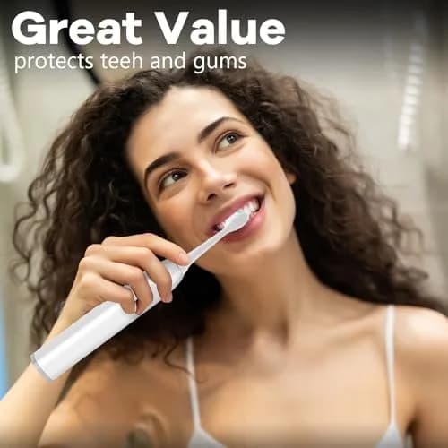 toptheway Toothbrush Replacement Heads Compatible with Phillips Sonicare 4100 5100 5300, Medium Soft, 8 Pack | Genuine DuPont Filaments thumbnail 7