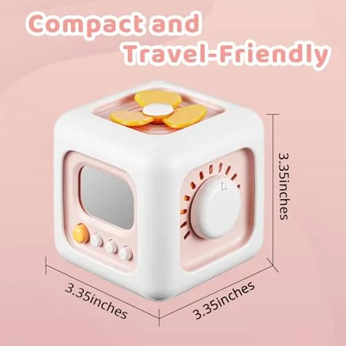 SOCBTNSO Montessori Busy Cube Travel Toy for Toddlers | 6-in-1 Sensory & Cognitive Development thumbnail 7