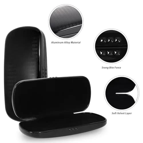 Hifot Metal Eyeglass Case, One Size | Durable Aluminum Spectacles Box for Men Women Kids thumbnail 4