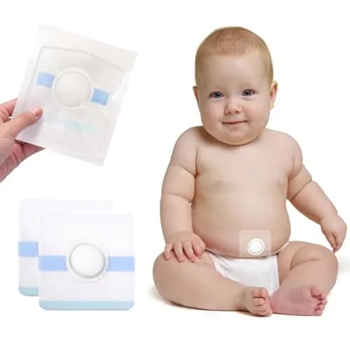 GRLEAYIE Baby Belly Navel Patches 8x8cm | Skin-Friendly, Breathable & Waterproof for Newborns thumbnail 1