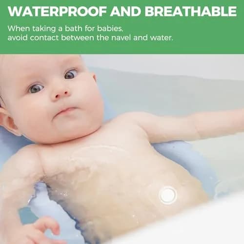 GRLEAYIE Baby Belly Navel Patches 8x8cm | Skin-Friendly, Breathable & Waterproof for Newborns thumbnail 6