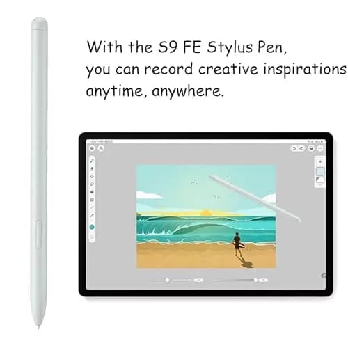Anglepingping 2 Pack S Pen for Galaxy Tab S9 FE / S9 FE+ | 4096 Levels Pressure, Multi-functional, Green thumbnail 5