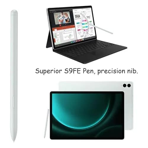Anglepingping 2 Pack S Pen for Galaxy Tab S9 FE / S9 FE+ | 4096 Levels Pressure, Multi-functional, Green thumbnail 6