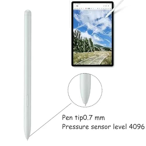 Anglepingping 2 Pack S Pen for Galaxy Tab S9 FE / S9 FE+ | 4096 Levels Pressure, Multi-functional, Green thumbnail 2
