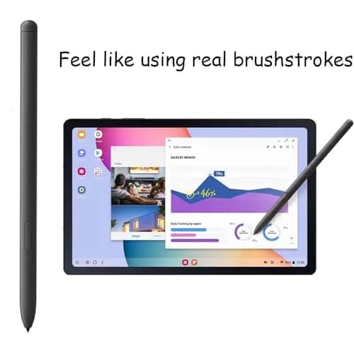 Anglepingping Gray 2 Pack S6 Lite Stylus Pen for Samsung Galaxy | Precise Touch & Durable (70-120 chars) thumbnail 3