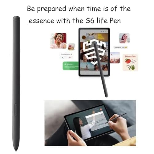 Anglepingping Gray 2 Pack S6 Lite Stylus Pen for Samsung Galaxy | Precise Touch & Durable (70-120 chars) thumbnail 4