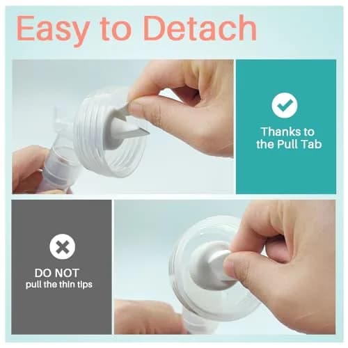 PumpMom-us 17mm Oval Flanges with Soft Rim, 2-Pack | Compatible with Spectra S2 S1 9 Plus Breast Pumps thumbnail 7