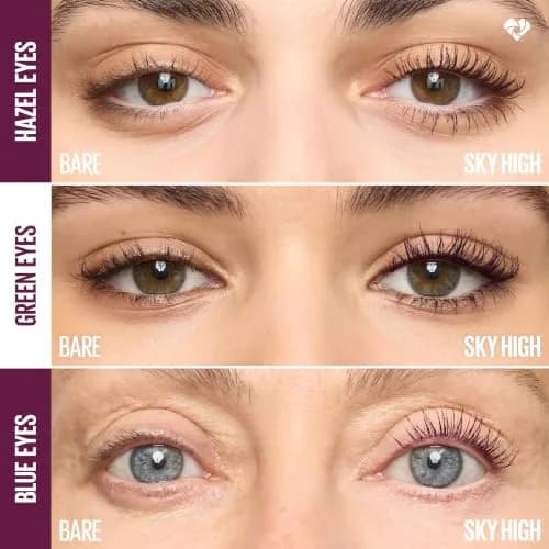 Maybelline Lash Sensational Sky High Mascara Makeup, Volumizing, Lengthening, Defining, Curling, Multiplying, Buildable, Washable Formula, Burgundy Haze, 7.2ml (0.24 Fl Oz) | Allergy Tested thumbnail 5