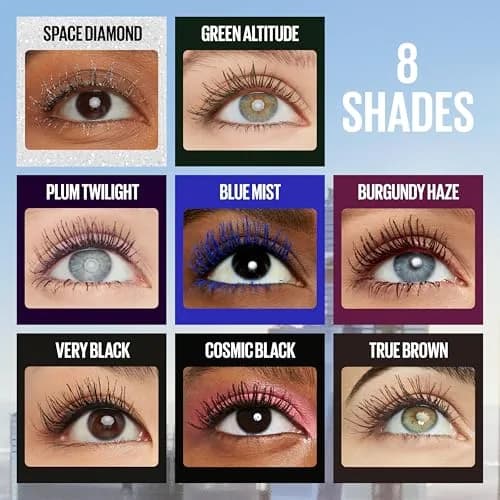 Maybelline Lash Sensational Sky High Mascara Makeup, Volumizing, Lengthening, Defining, Curling, Multiplying, Buildable, Washable Formula, Burgundy Haze, 7.2ml (0.24 Fl Oz) | Allergy Tested thumbnail 7