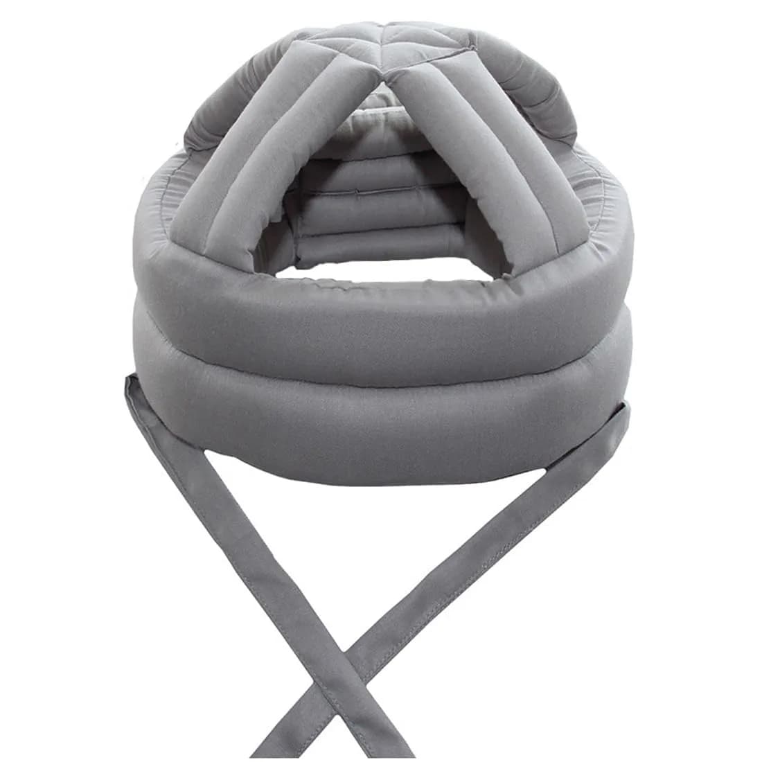 PENINSULA LOVE Elderly Protective Hat Thick Soft Helmet Seniors Anti-Fall Head Protection Hat Adjustable Safety Helmet Bump Cap for Old Man Surgery Recovery Head Injury Stroke Patient (A-Grey) 50-73cm thumbnail 1