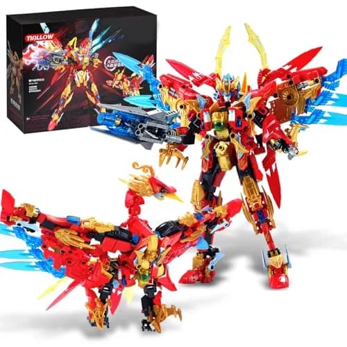 TIALLOW Phoenix Mecha Building Toy Transform Robotic Set Hero Figure Model Kit 531 Pieces | Educational STEM Toy thumbnail 1