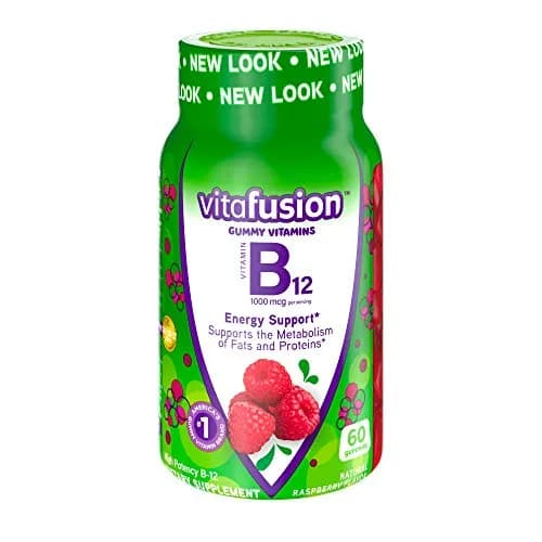 Vitafusion Fiber Well Sugar Free Fiber Supplement & B12 Gummy Vitamins 90 Count + 140 Count | Digestive & Energy Support thumbnail 5