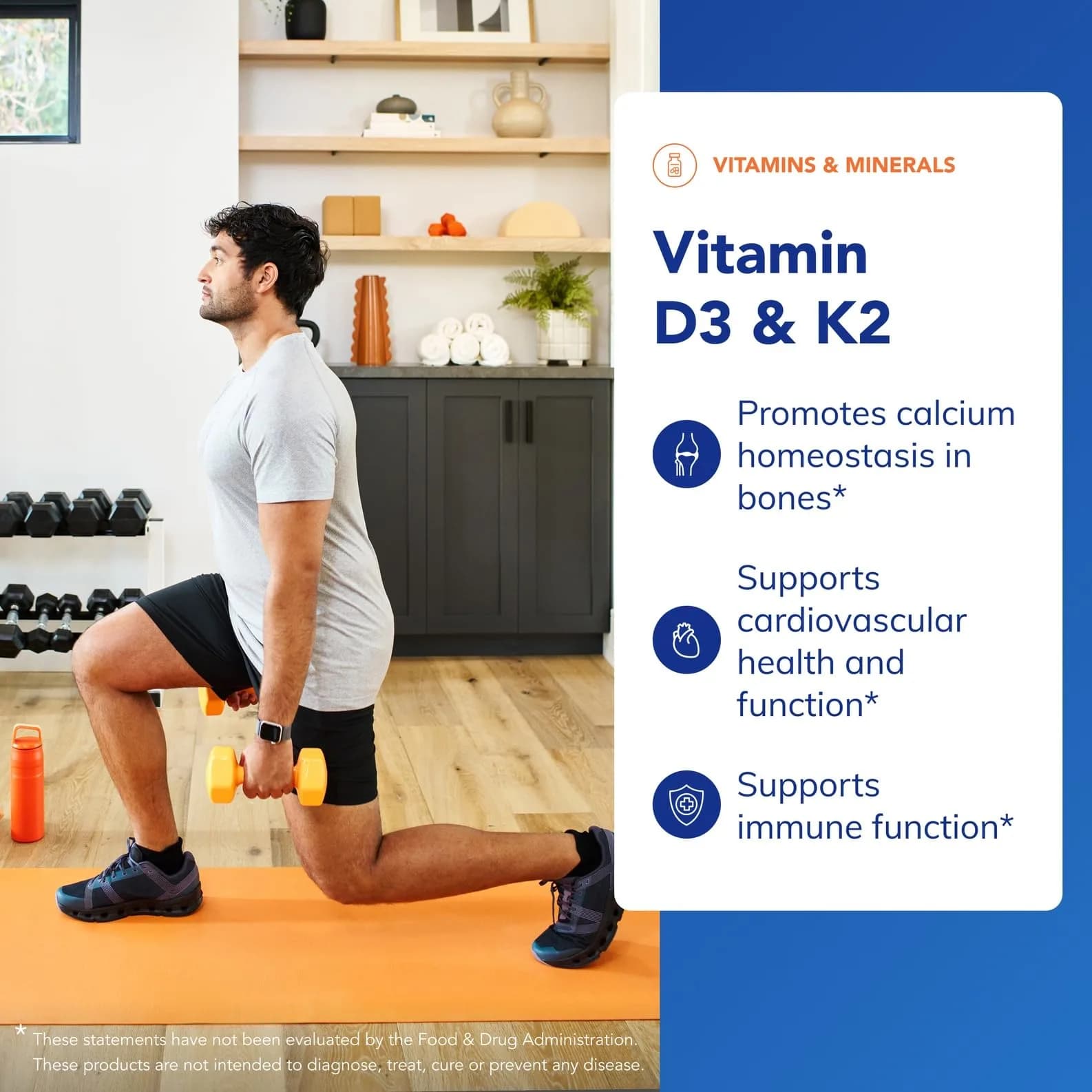 Pure Encapsulations Vitamin D3 & K2 Bone & Vascular Health Support | Gluten Free Non-GMO Formula - view 3