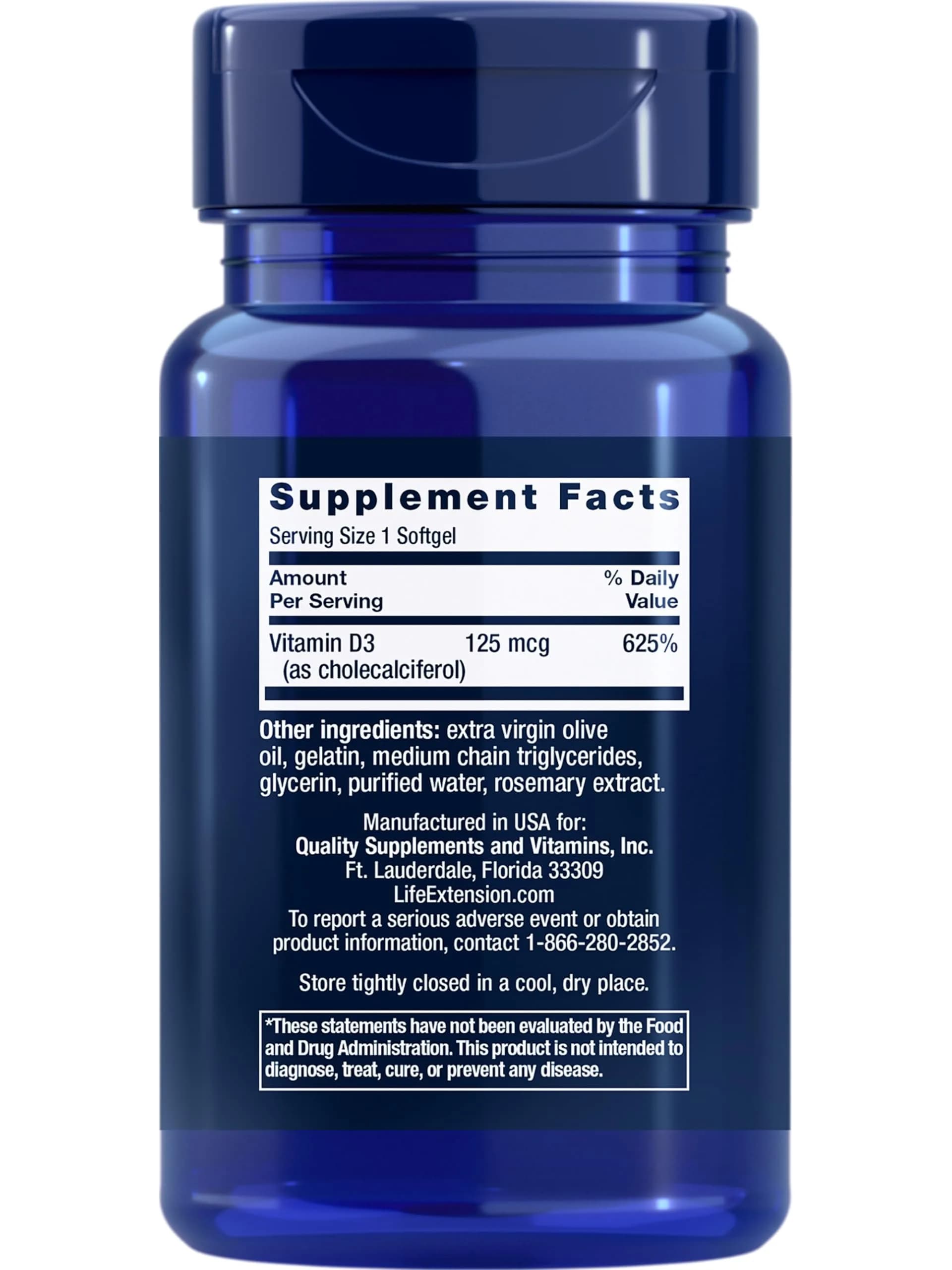 Life Extension Extend-Release Magnesium & Vitamin D3 125 mcg (5000 IU) Bone, Brain & Immune Health - 60 Capsules & 60 Softgels - view 6