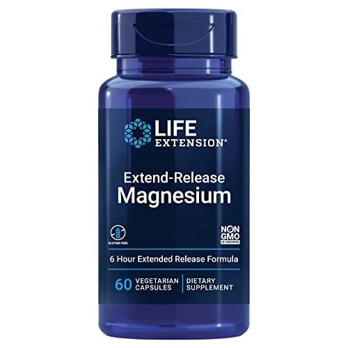 Life Extension Extend-Release Magnesium & Vitamin D3 125 mcg (5000 IU) Bone, Brain & Immune Health - 60 Capsules & 60 Softgels thumbnail 2