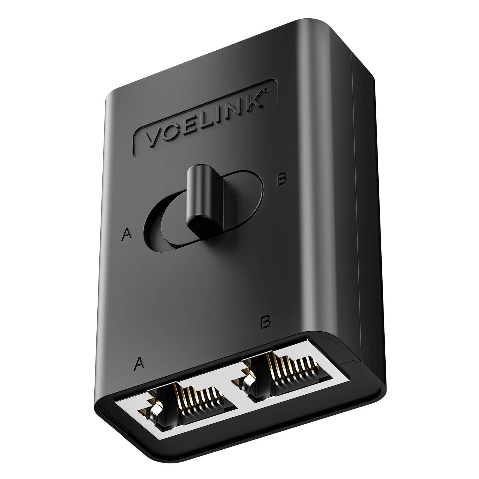 VCELINK 1000Mbps Passive Ethernet Selector Switch | 1-Pack — 1-Pack