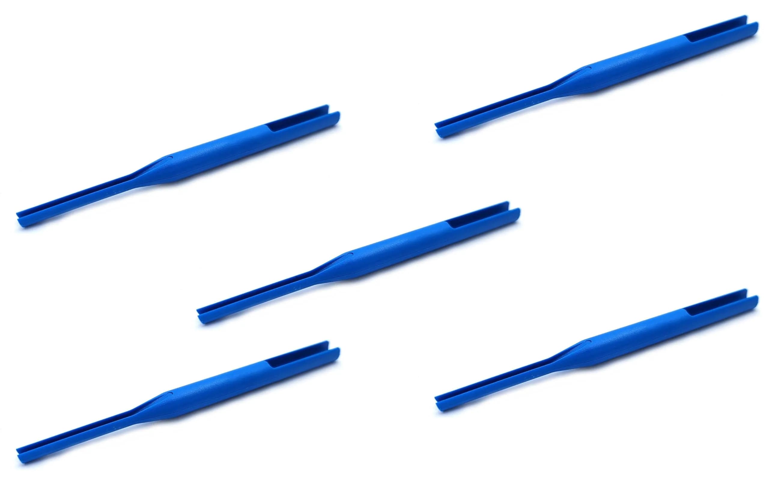 Valchemist Rosary Cord Knotting Tool #36#7 & #9 Two Sided Twine Knotting Tool 5 Pack | Essential for Prayer & Meditation — Blue
