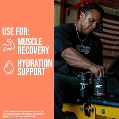 Rule 1 Proteins Essential Amino 9, Fruit Punch | Supports Muscle Recovery & Hydration thumbnail 4