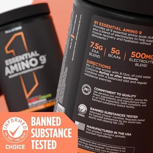 Rule 1 Proteins Essential Amino 9, Grape, 30 Servings | Supports Muscle Recovery & Hydration thumbnail 6