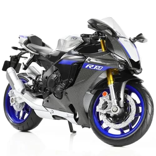 Risopen Yamaha YZF-R1 1000R Die-cast Motorcycle 1:12 Scale 16.9cm (6.7in) | Authentic USA Import thumbnail 1
