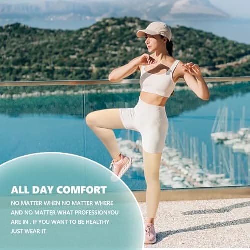 Laubawck Medical Compression Pantyhose for Women, 20-30 mmHg Graduated Support Tights | FDA Approved OTC Device thumbnail 2