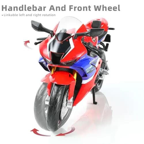 Risopen Honda CBR 1000RR Die-cast Motorcycle Model 1:12 Scale | Authentic USA Import thumbnail 4