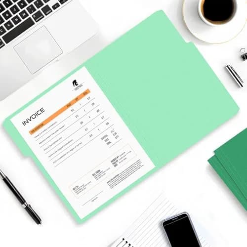 SUNEE Colored File Folders, 30 Pack Manilla Folders 8.5 x 11 | Bulk Pack for Office, School thumbnail 5
