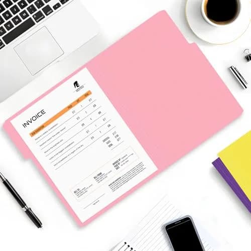 SUNEE Colored File Folders 30 Pack Letter Size (8.5 x 11 inches) | 6 Assorted Colors, 1/3 Cut Tabs thumbnail 6