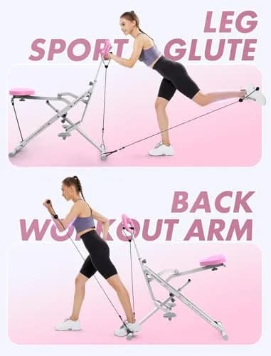 Sportsroyals DQ1 Deep Squat Machine 37"D x 17.7"W x 42.1"H | Adjustable Resistance & Foldable Design thumbnail 6