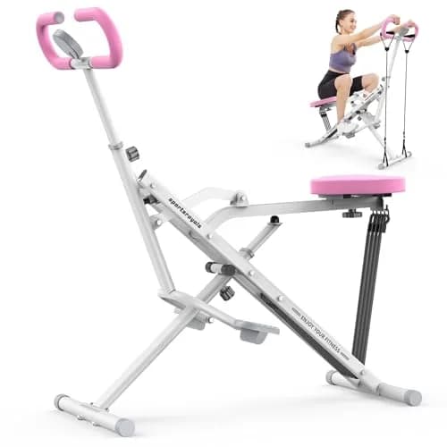 Sportsroyals DQ1 Deep Squat Machine 37"D x 17.7"W x 42.1"H | Adjustable Resistance & Foldable Design thumbnail 8