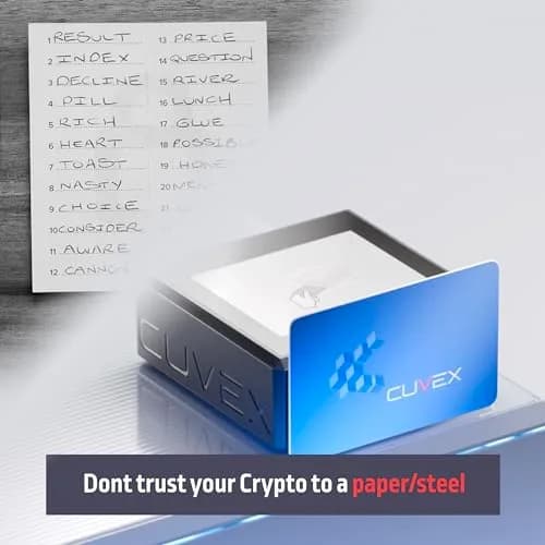 Cuvex Personal Hardware Security Module (HSM) for Sovereign Self-Custody | Offline PSBT Signing & Privacy (120 chars) thumbnail 3