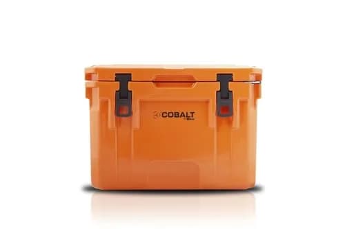 Blue Coolers 25 Quart Roto-Molded Ice Cooler | Holds Ice Up to 3 Days, Hunter Orange thumbnail 1