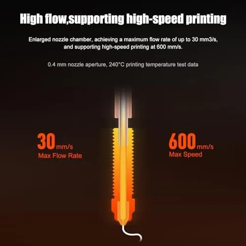 Xirbbo K1c Nozzles 3-Pack (0.4mm, 0.6mm, 0.8mm) | High Flow Hardened Steel for K1/K1 Max Ender 3 V3 KE thumbnail 5
