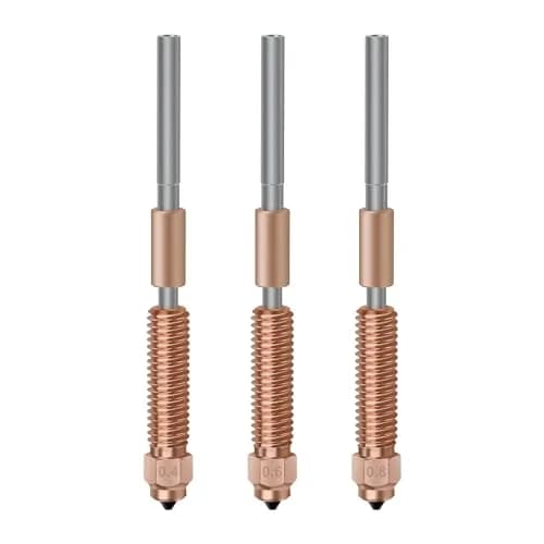 Xirbbo K1c Nozzles 3-Pack (0.4mm, 0.6mm, 0.8mm) | High Flow Hardened Steel for K1/K1 Max Ender 3 V3 KE thumbnail 1